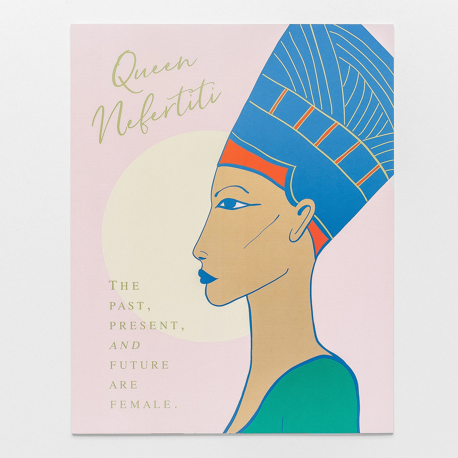 Queen Nefertiti Art Print