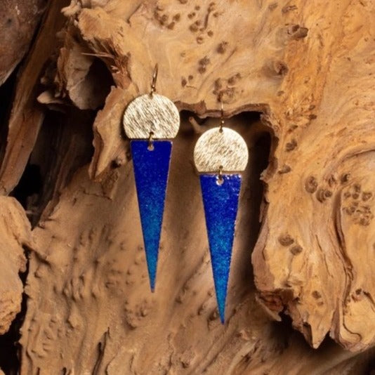 Tenor Earrings - Cobalt